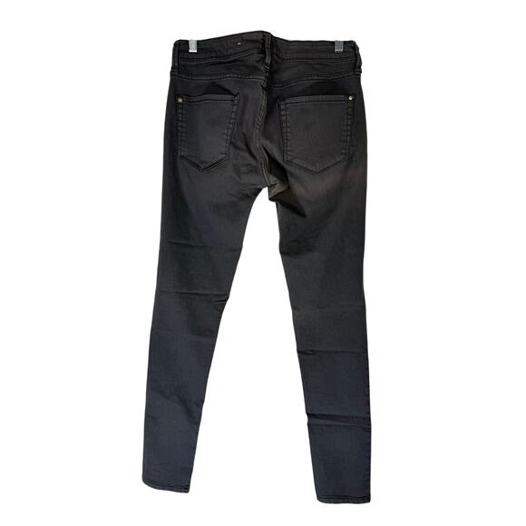 MNG Mango New Paty Skinny Gray To Ankle Casual Denim Jeans Pants Size 8 - Picture 5 of 10